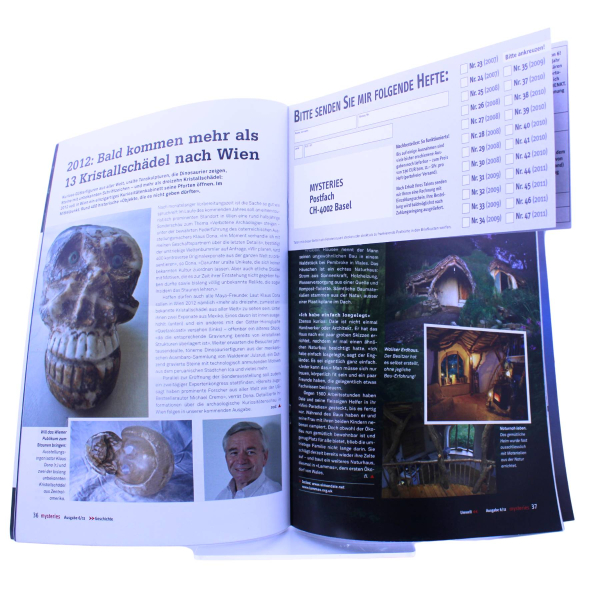 mysteries Magazin Nr. 6 (2011) – Luc Bürgin | Geheimnisse, Wunder & Phänomene | Hoppla-Stuff